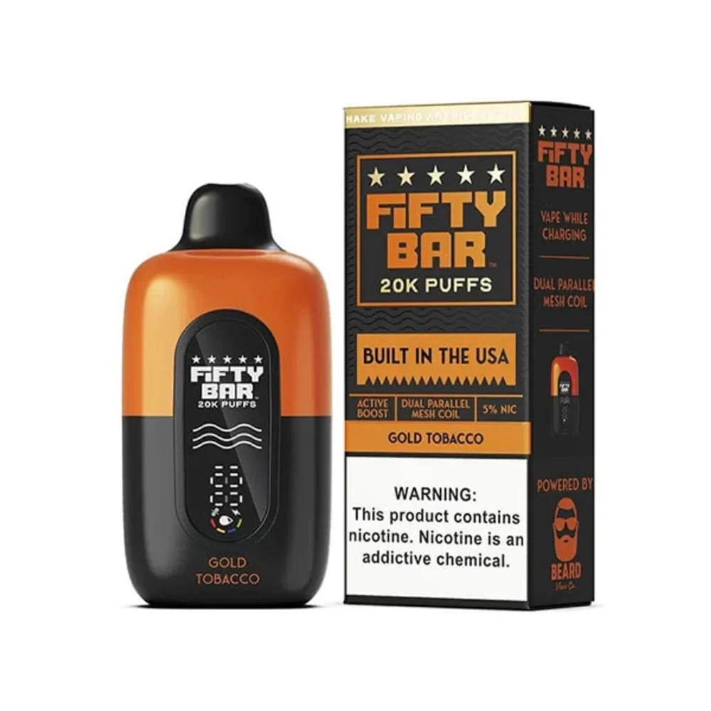 Fifty Bar V2 20K Disposable Vape (5%, 20000 Puffs) - Image 10
