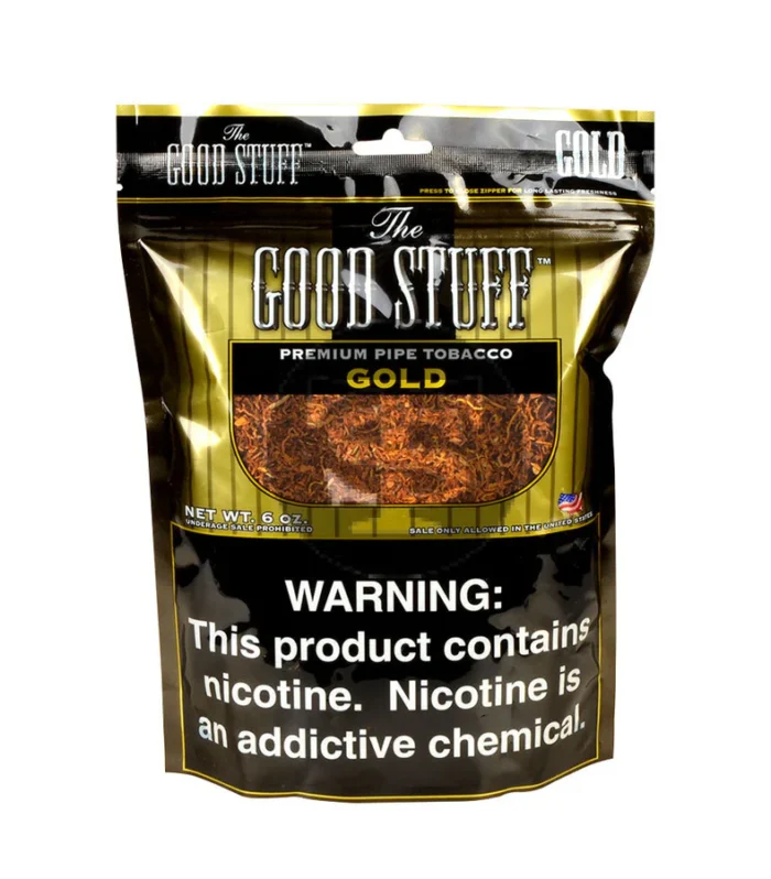 Good Stuff Gold Pipe Tobacco 6 oz. Bag