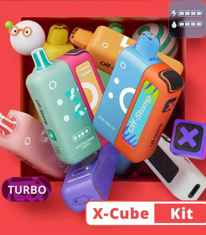 Off-Stamp X-CUBE 25K Disposable Kit (5%, 25000 Puffs)